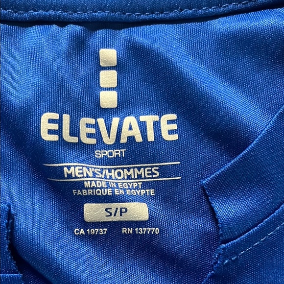 Vibrant Blue Men's Rash Guard - Picture 4 of 4